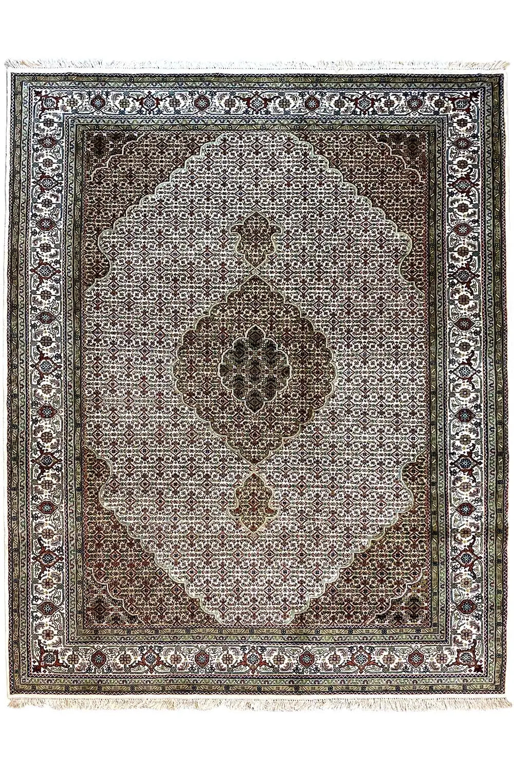 Indo Täbriz Teppich - (294x197cm) - German Carpet Shop