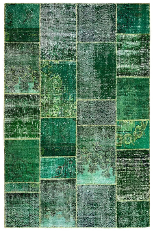 Patchwork Teppiche - 621 (261x182 cm) - German Carpet Shop