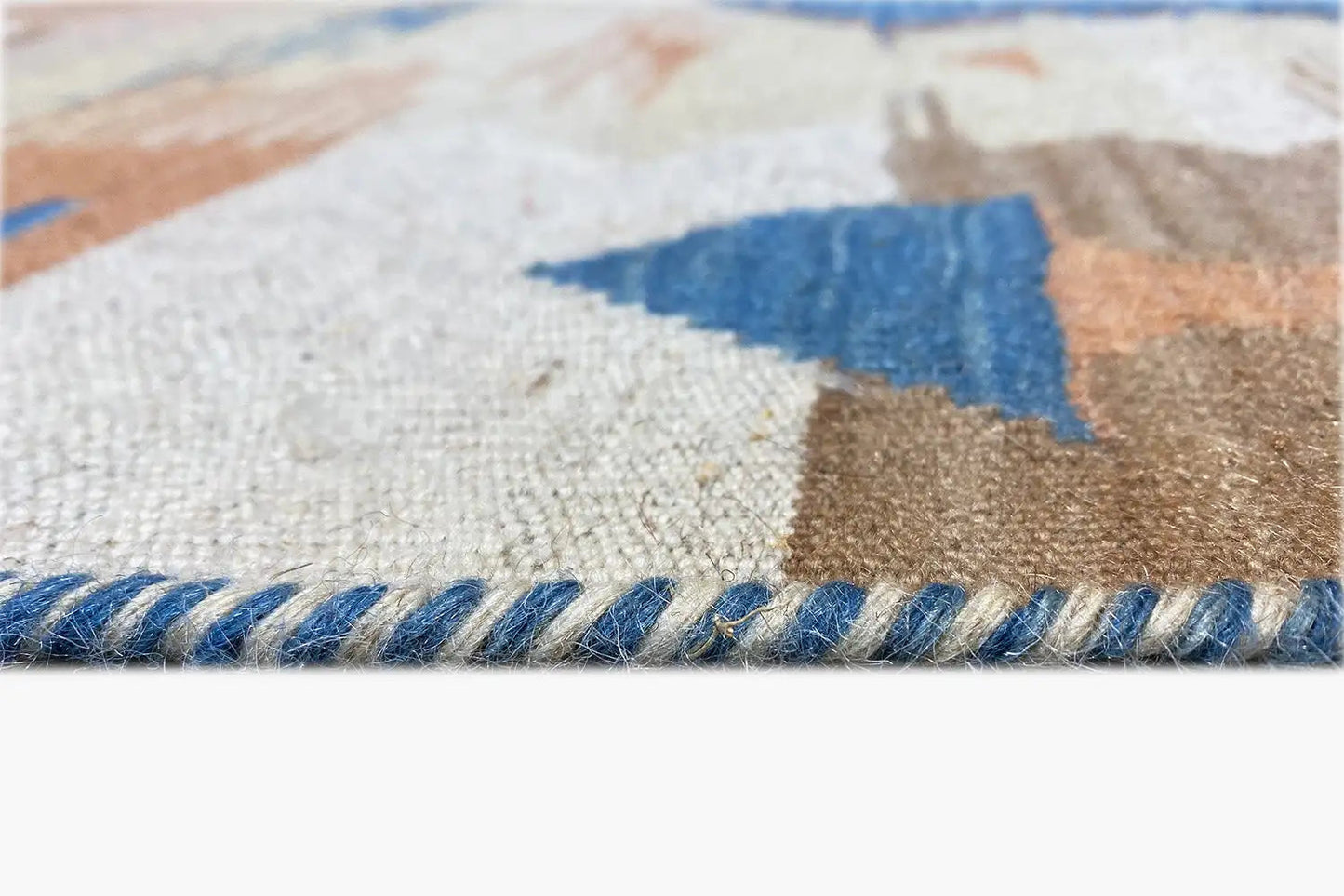 Kilim Qashqai - 804915 (214x146cm) - German Carpet Shop