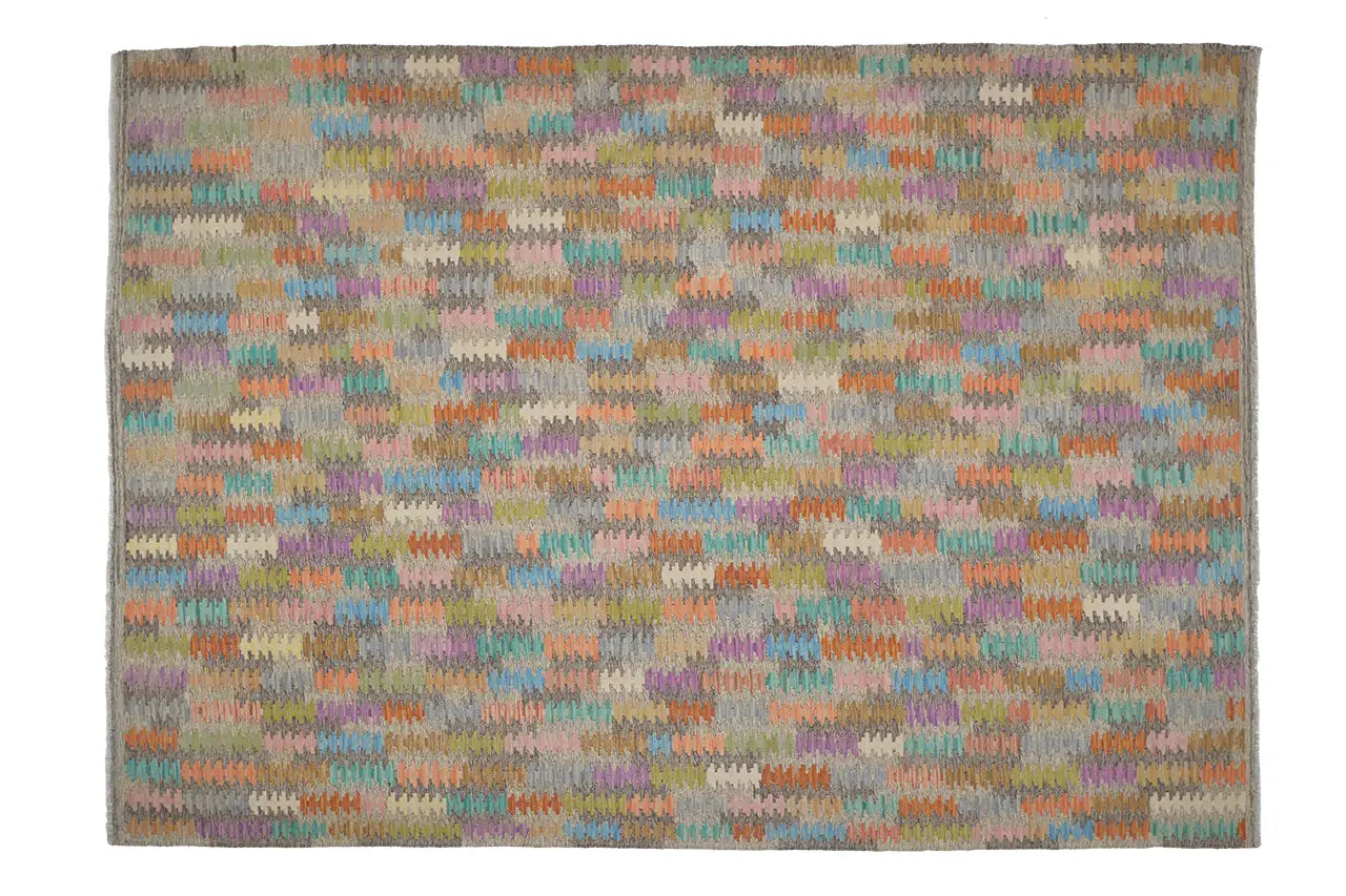 Kelim Afghan 8731 (296x202 cm) - Premium Kelim from German Carpet Shop - Just €349! Shop now at German Carpet Shop