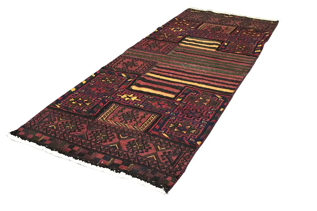 Kelim - Bakhtiari (248x97 cm) - German Carpet Shop