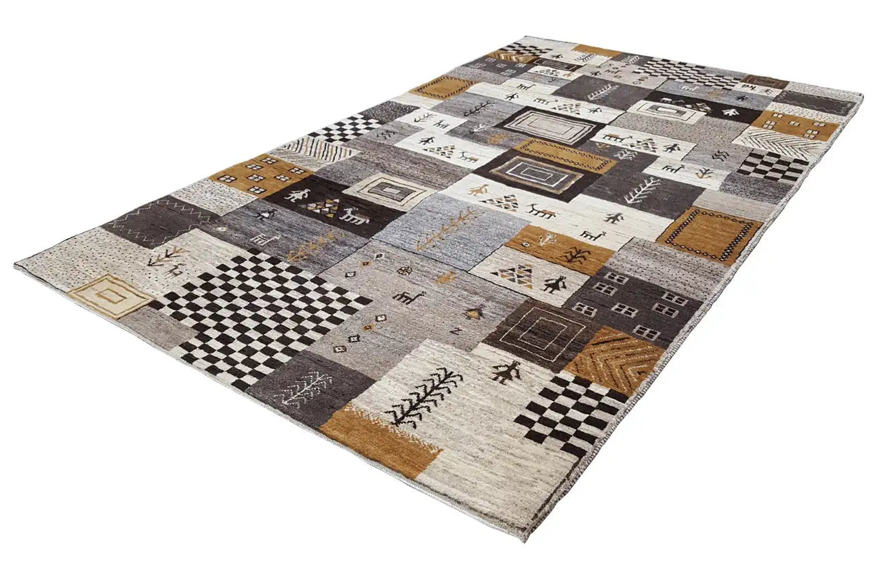 Gabbeh - 200331 (200x120cm) - German Carpet Shop