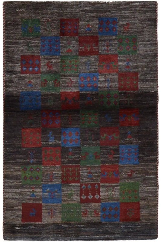 Gabbeh - 9500011 (131x83cm) - German Carpet Shop