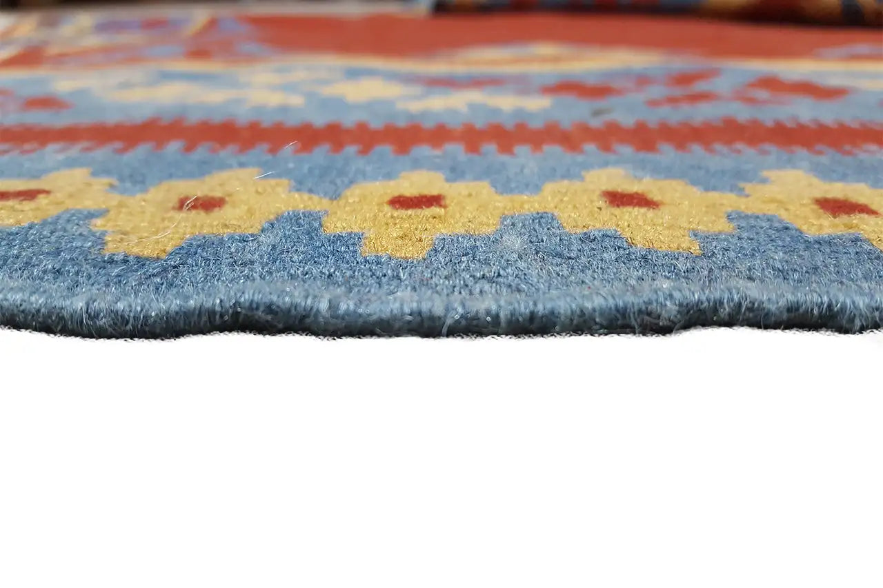 Kilim Qashqai - 802402 (217x155 cm) - Premium Kelim from German Carpet Shop - Just €309! Shop now at German Carpet Shop