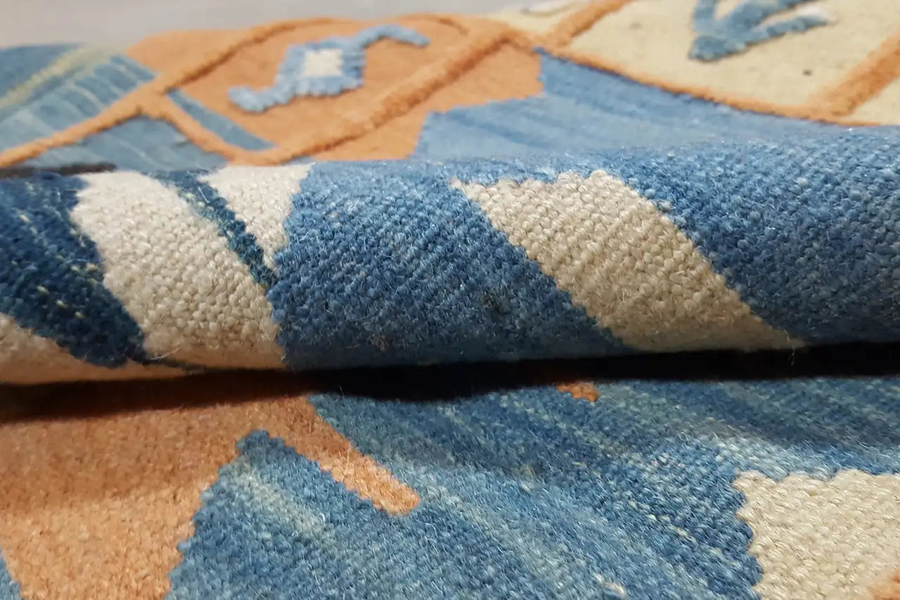 Kilim Qashqai - 700084 (152x104 cm) - Premium Kelim from German Carpet Shop - Just €249! Shop now at German Carpet Shop