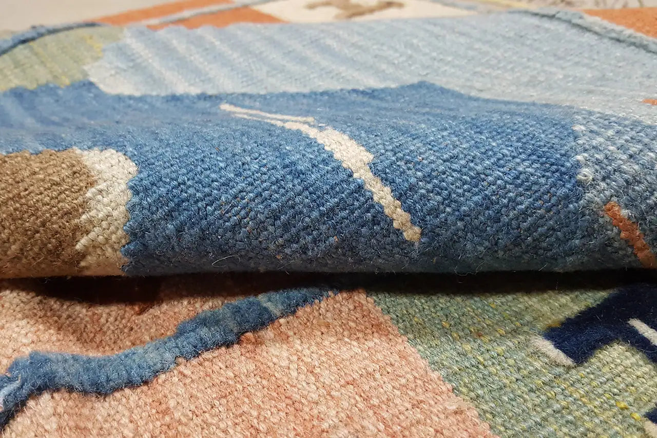 Kilim Qashqai - 800590 (148x107 cm) - Premium Kelim from German Carpet Shop - Just €249! Shop now at German Carpet Shop