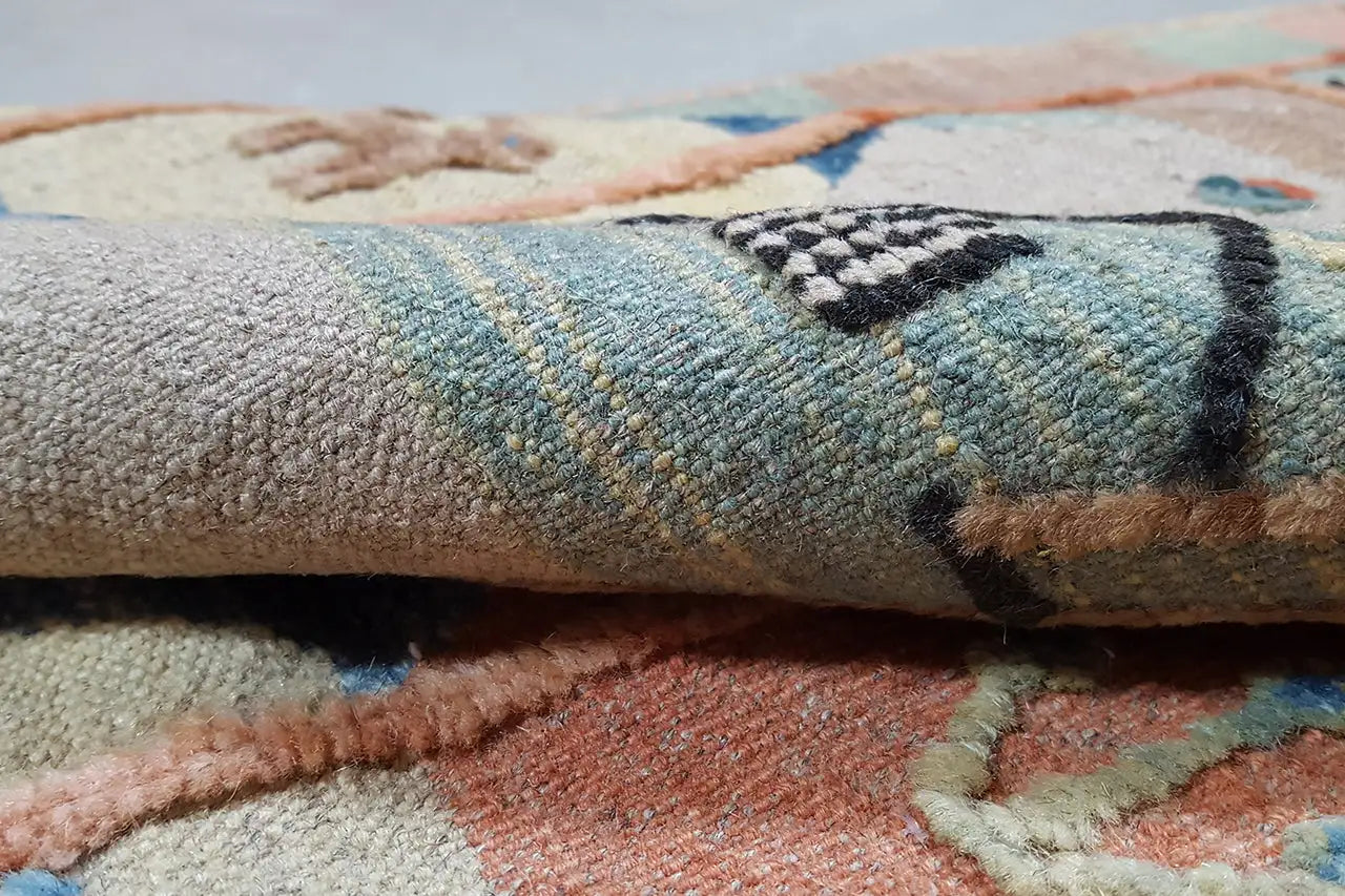 Kilim Qashqai - 800605 (168x86 cm) - Premium Kelim from German Carpet Shop - Just €229! Shop now at German Carpet Shop