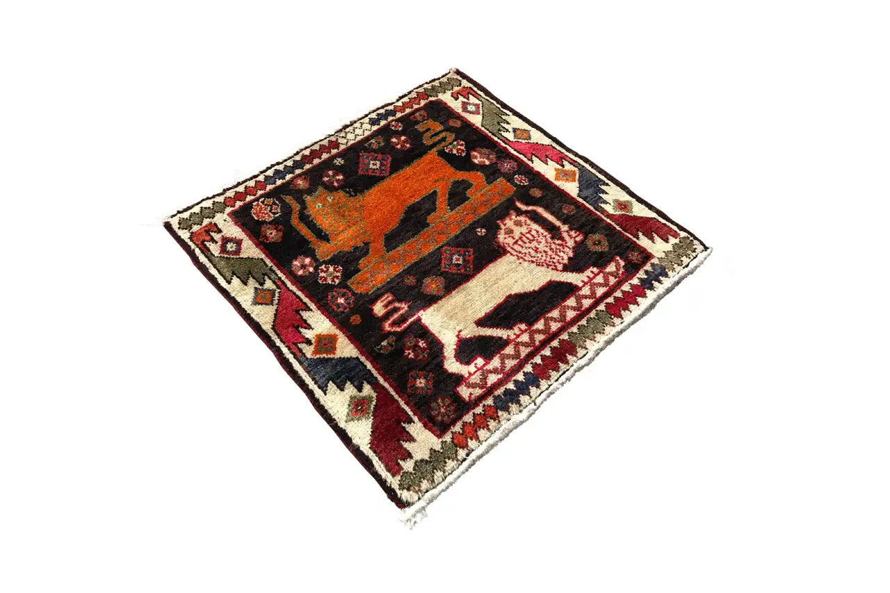 Poschti - Qashqai 8968702 (63x58 cm) - German Carpet Shop