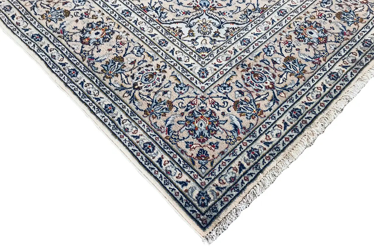 Keshan - Beige (349x242 cm) - German Carpet Shop