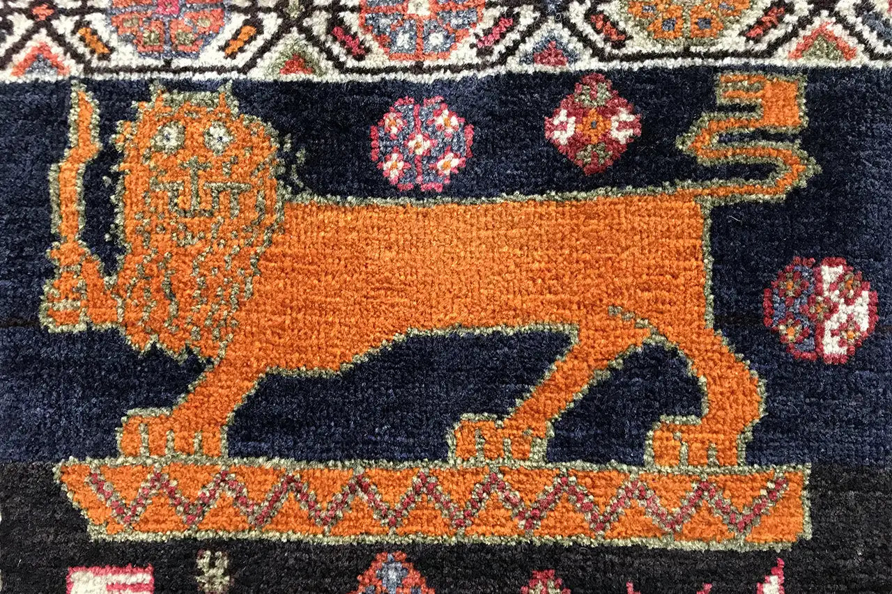 Poschti - Qashqai 8968696 (62x62 cm) - German Carpet Shop