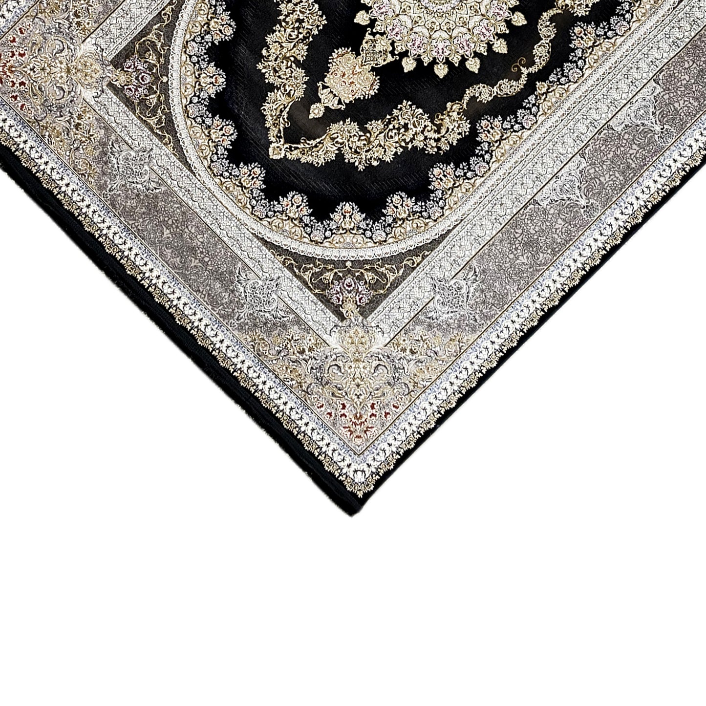 Marineblauer Teppich 170x240cm