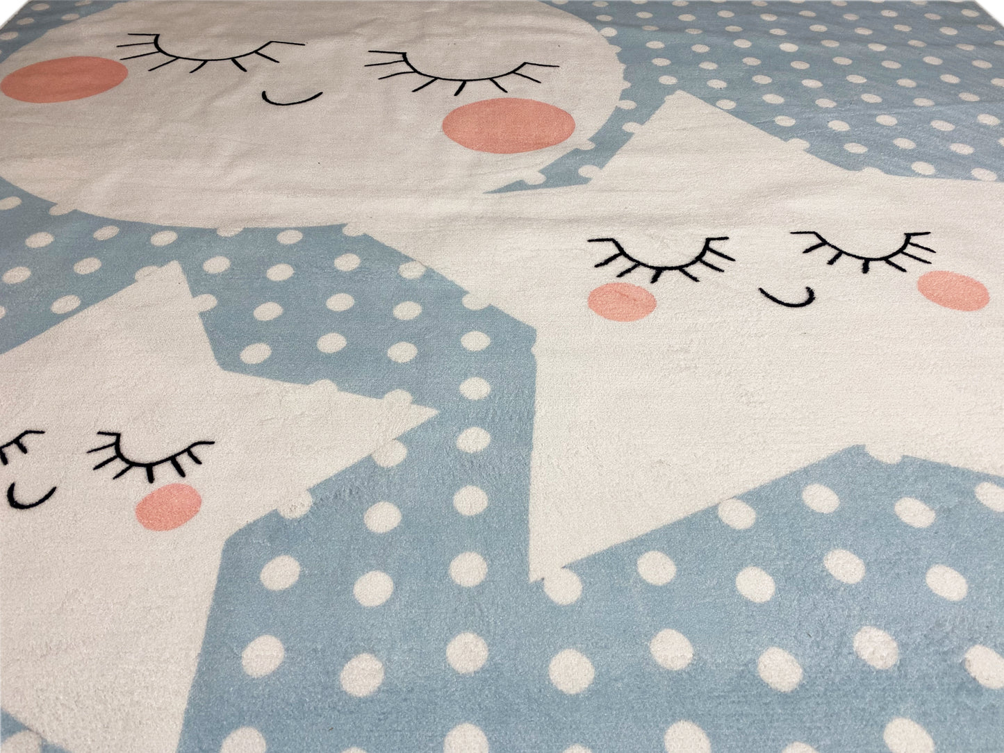 Kinderteppich „Sternenwelt“, Blau, 160x230 cm