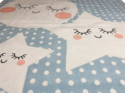 Kinderteppich „Sternenwelt“, Blau, 160x230 cm