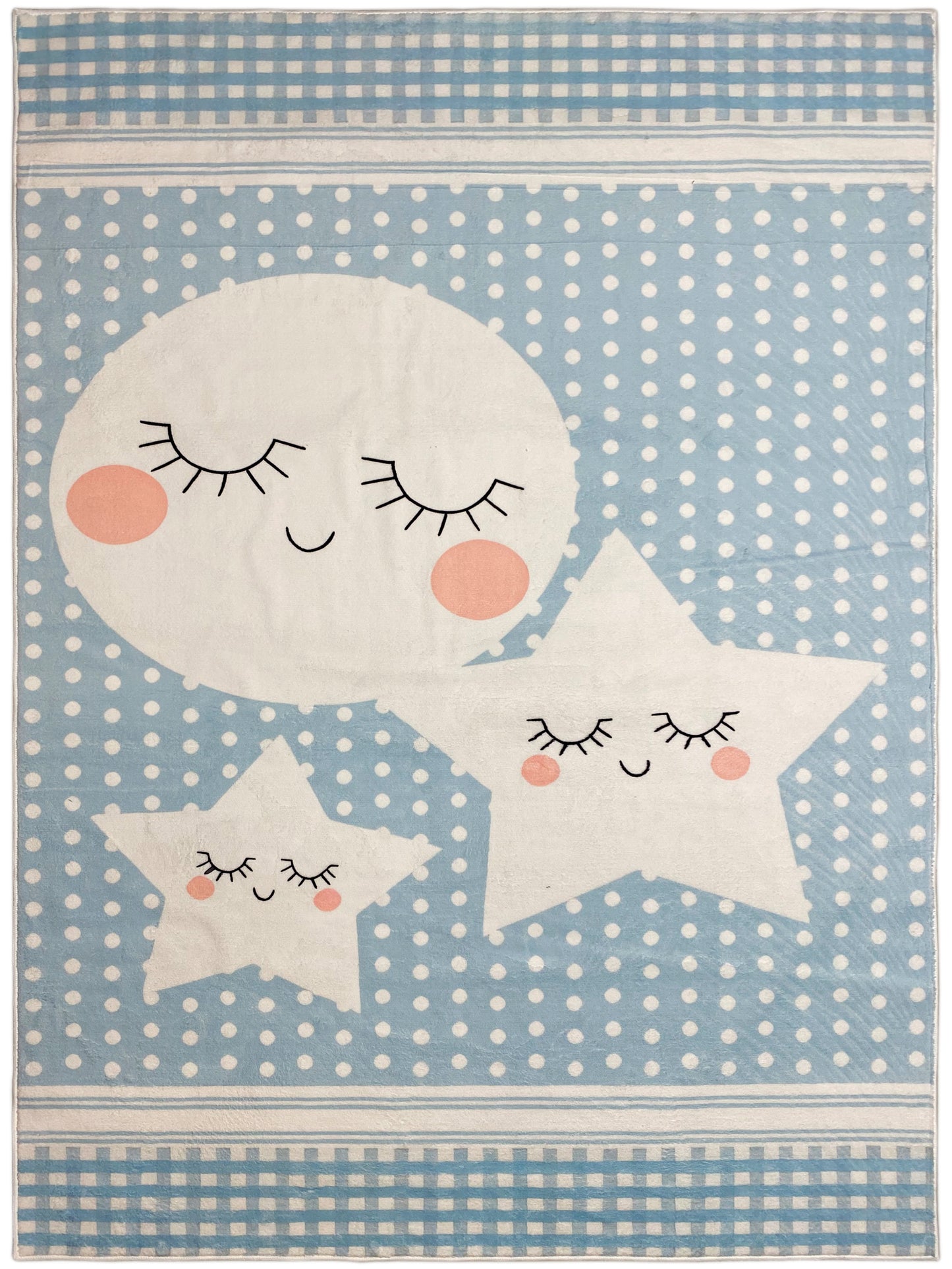 Kinderteppich „Sternenwelt“, Blau, 160x230 cm