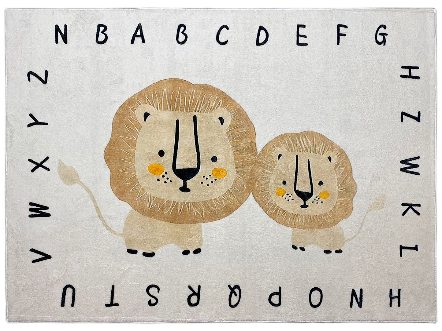Kinderteppich „Löwe“, Beige, 140x200 cm