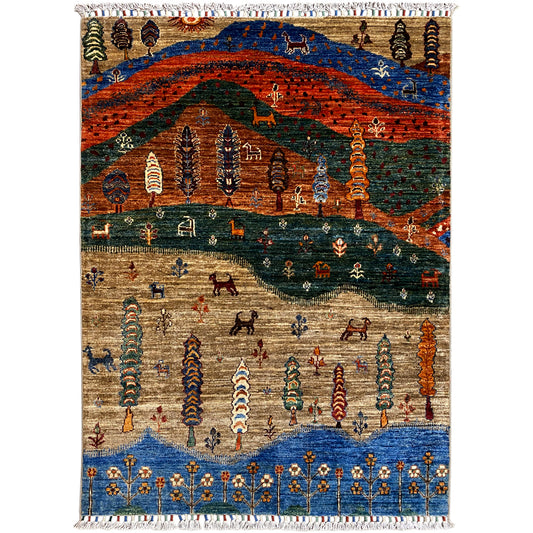 Khorjin Teppich Beige 143x105 cm - German Carpet Shop