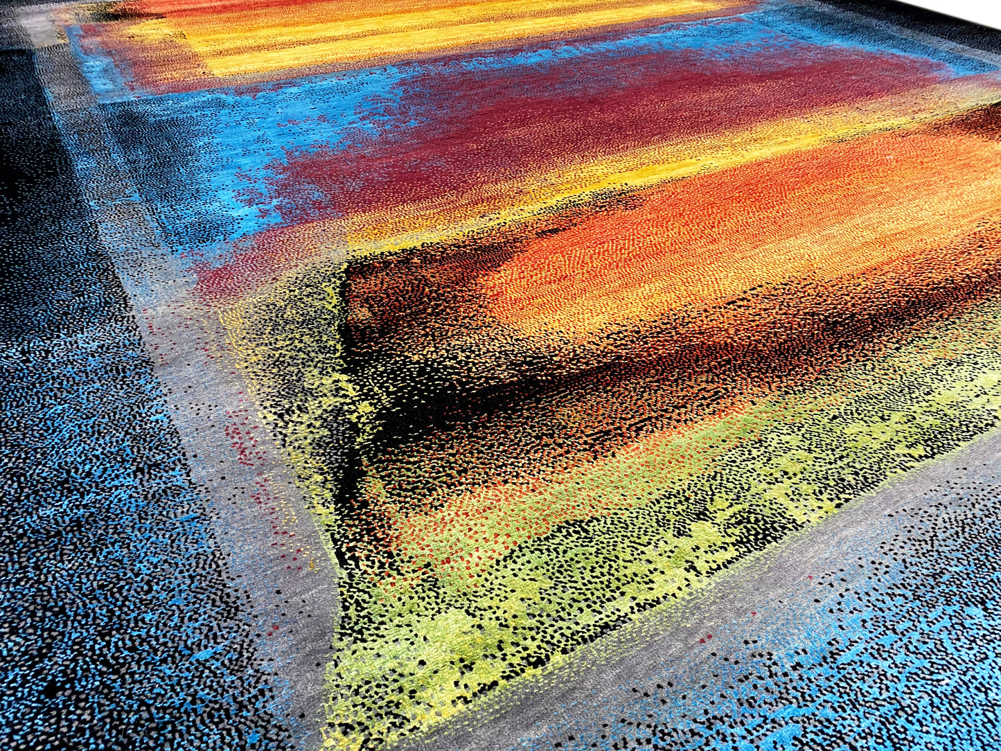 Designer Teppich - 364x275cm