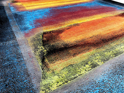 Designer Teppich - 364x275cm