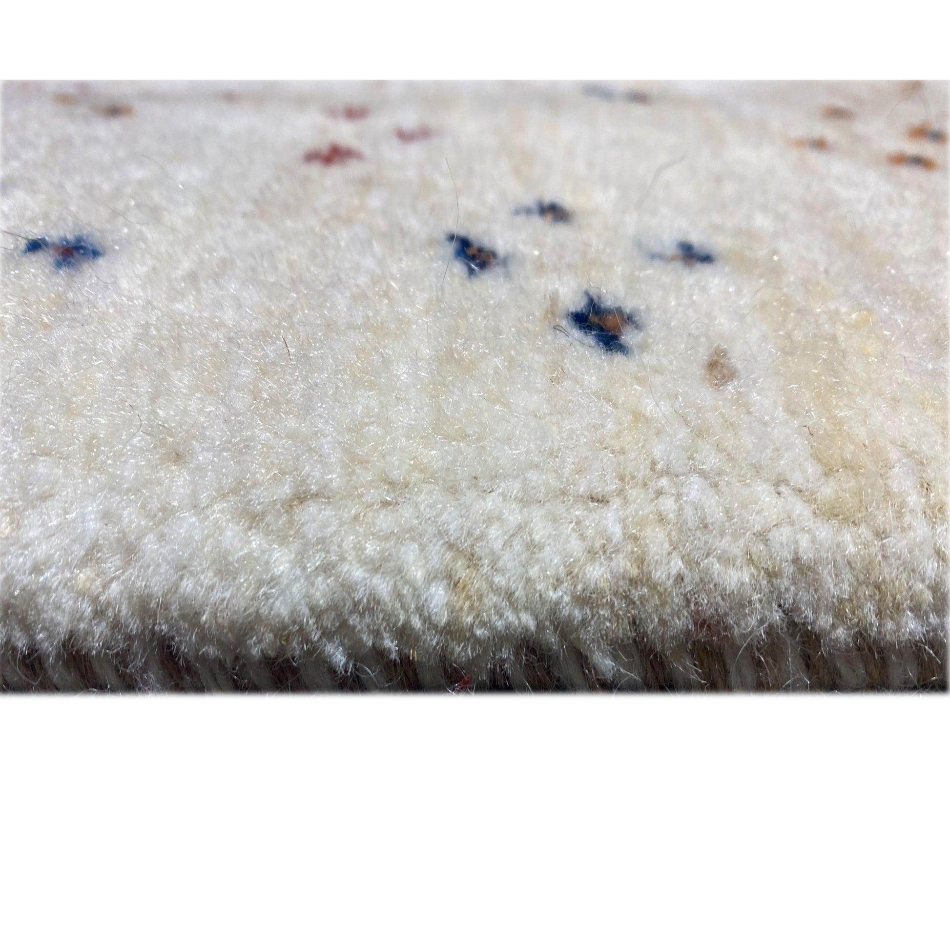 Gabbeh Teppich Beige 206x148 cm - German Carpet Shop