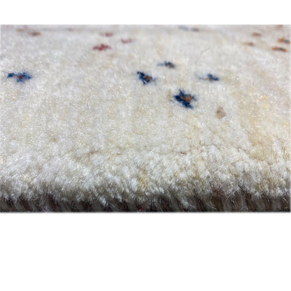 Gabbeh Teppich Beige 206x148 cm - German Carpet Shop