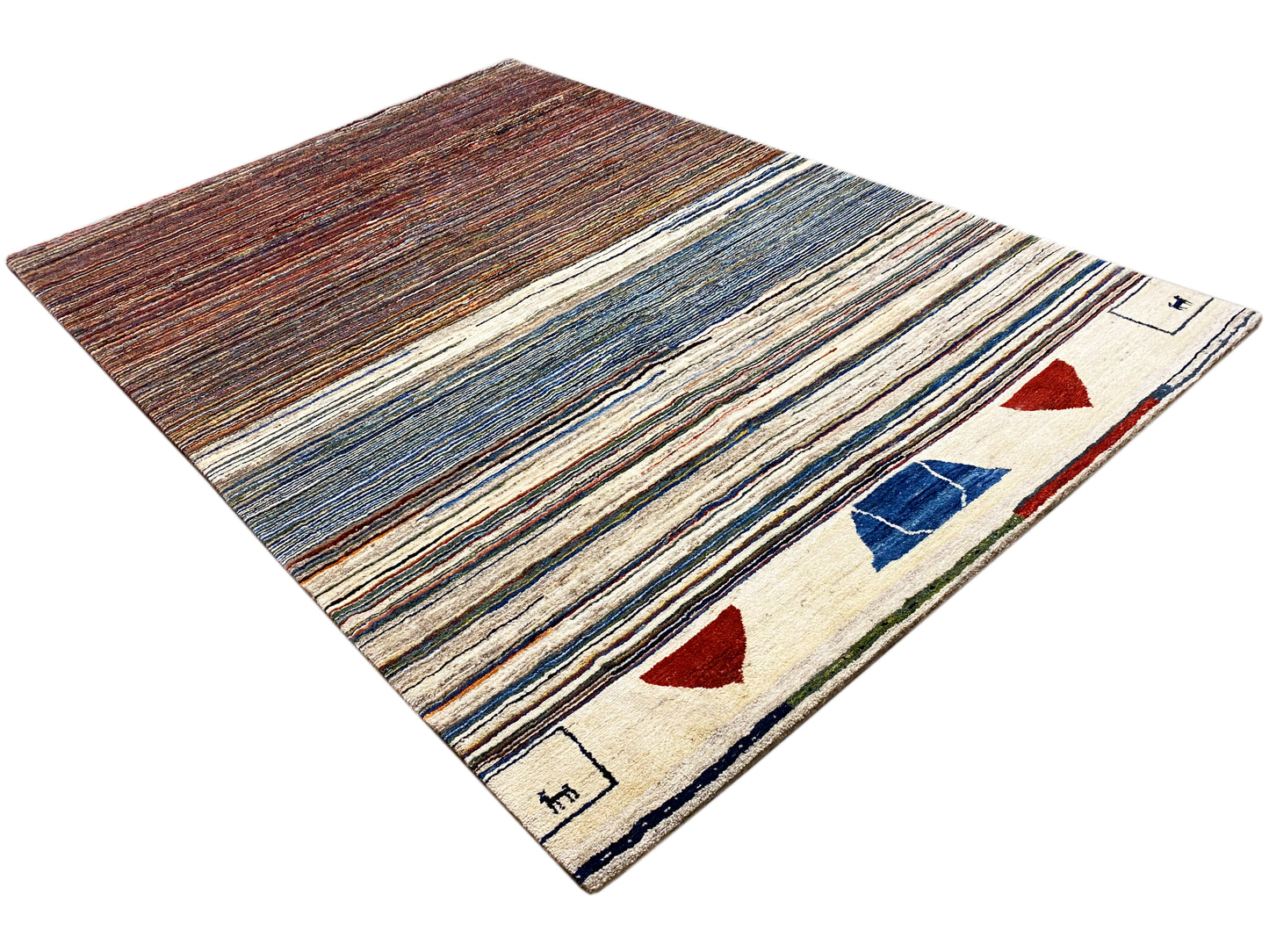 Gabbeh Teppich 292x199 cm