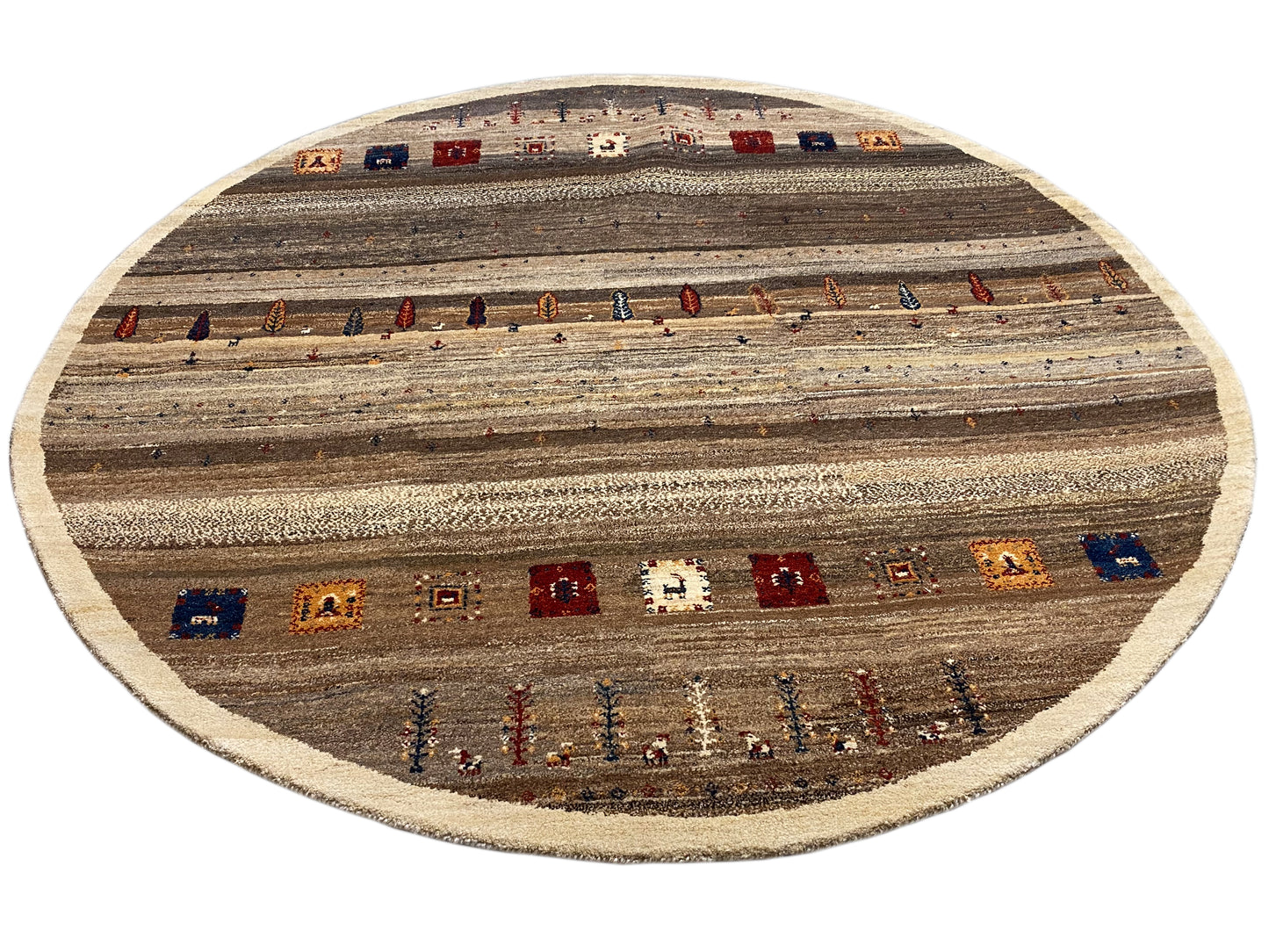 Gabbeh Teppich - 230x226 cm