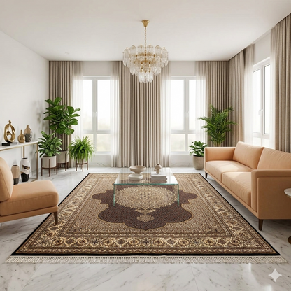 Indo Tabriz Teppich - 303x247cm