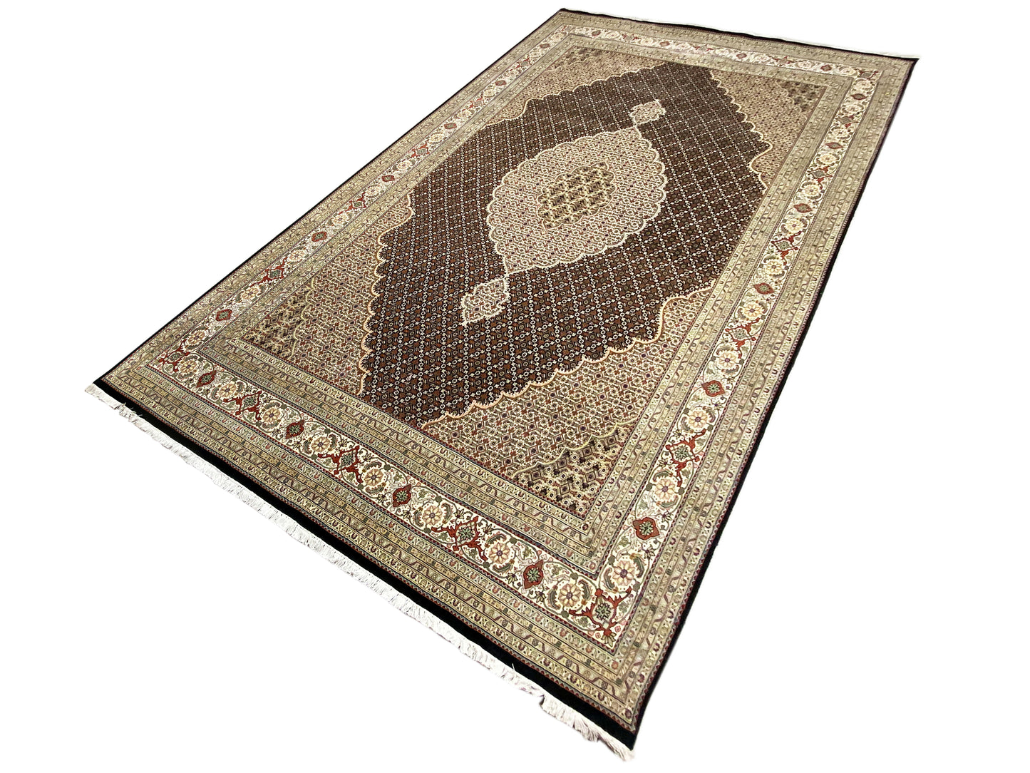 Indo Täbriz Teppich - 346x247 cm