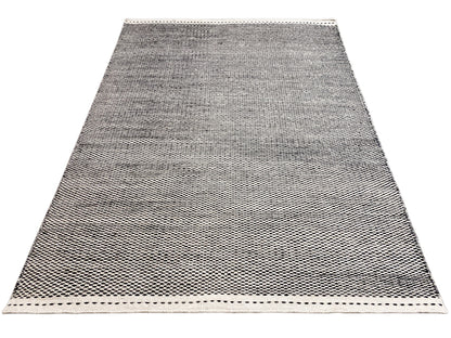 Schwarz Kelim Teppich - 160x230 cm