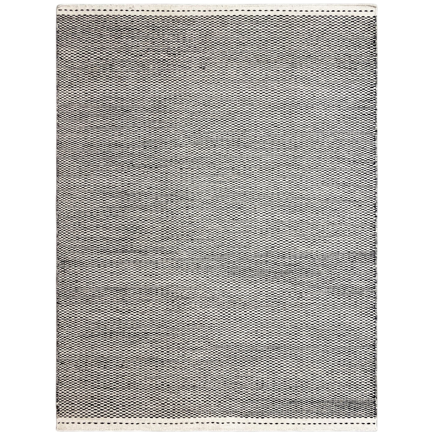 Schwarz Kelim Teppich - 160x230 cm