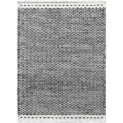 Kelim Teppich Schwarz - 60x90 cm
