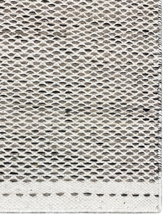 Kelim Teppich Silber - 160x230 cm