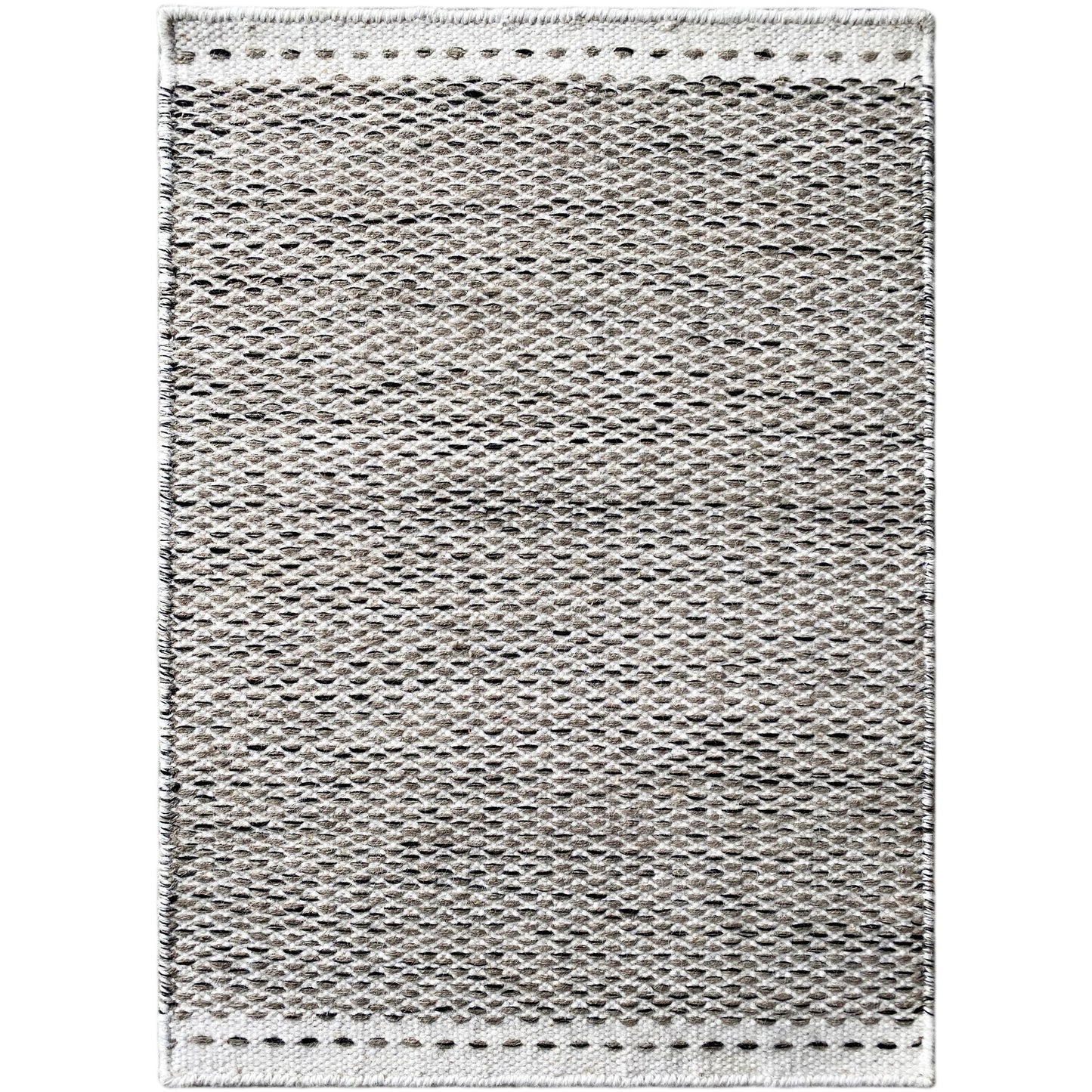 Kelim Teppich Grau- 60x90 cm