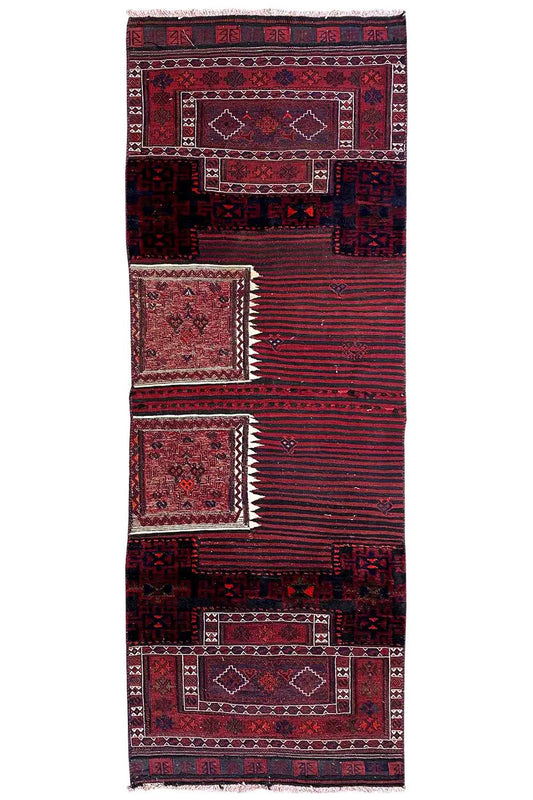 Kelim - Bakhtiari - (269x90 cm) - German Carpet Shop