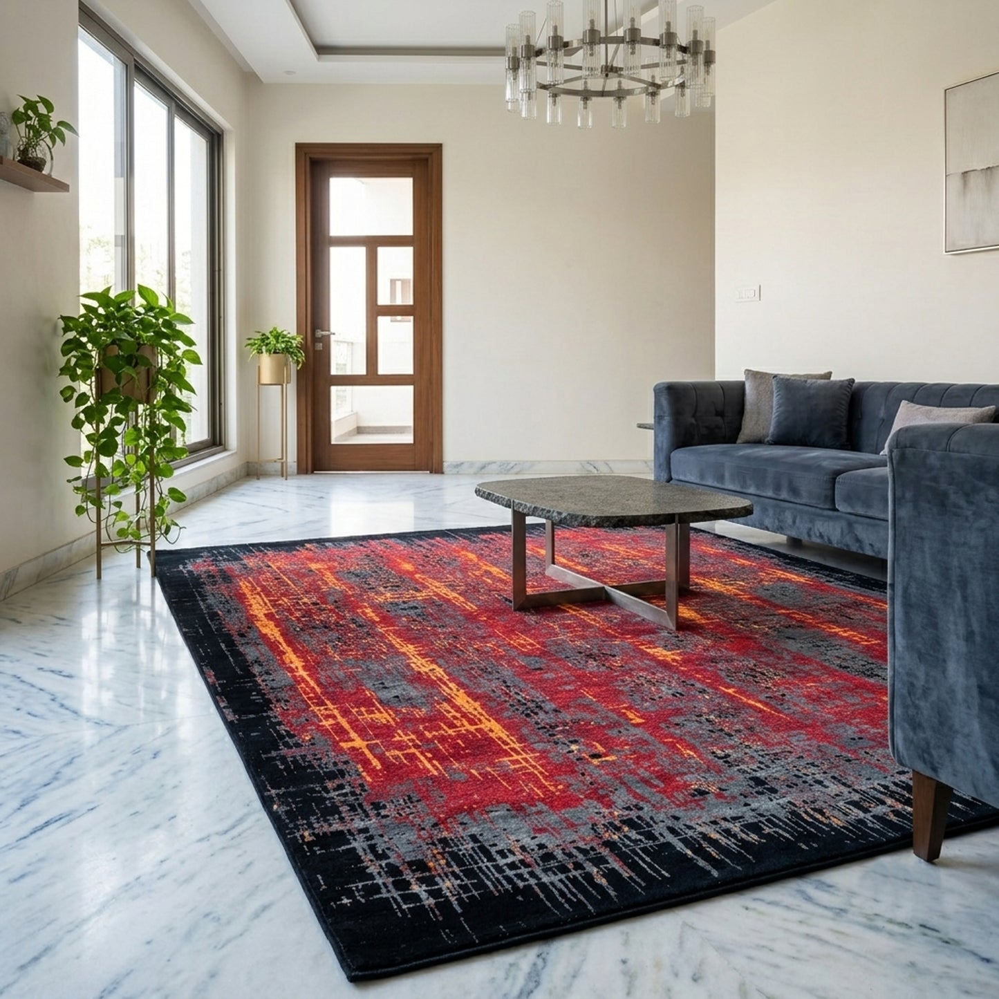 Moderner Teppich 304x244 cm