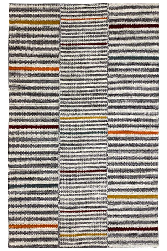 Moderne Kelim - Dhurrie - (245x157 cm) - German Carpet Shop