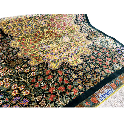 Ghom Seide Teppich - 900846 (123x79 cm)