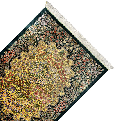 Ghom Seide Teppich - 900846 (123x79 cm)