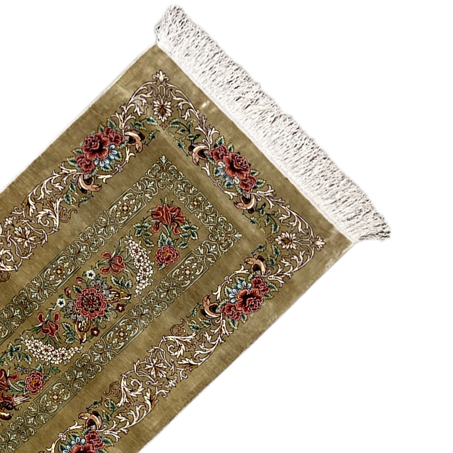Ghom Seide Teppich - 904736 (195x53 cm)