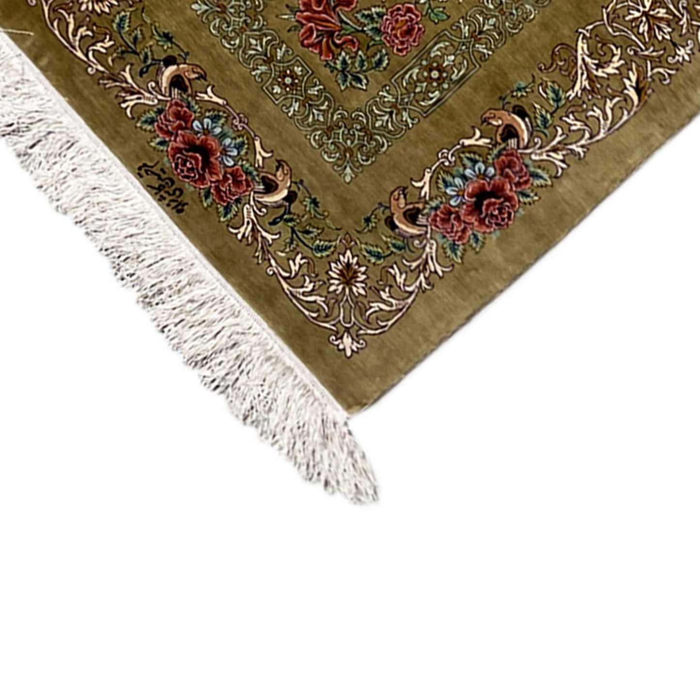 Ghom Seide Teppich - 904736 (195x53 cm)