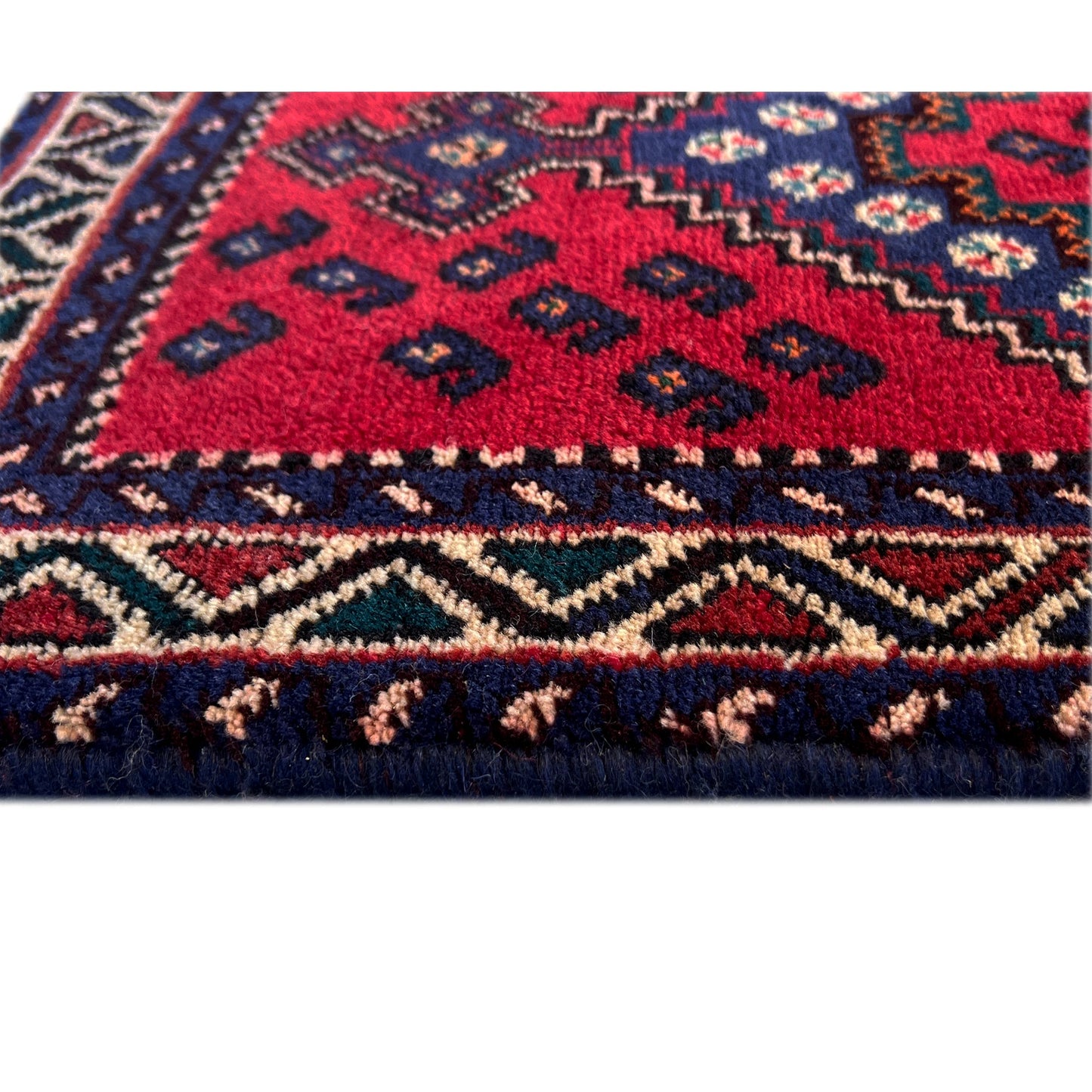  Roter Sirjan Läufer Teppich 282x89cm - Premium Sirjan Teppiche from German Carpet Shop - Just €0! Shop now at German Carpet Shop