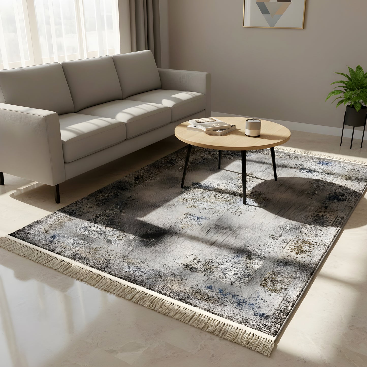 Prag Medaillonteppich 160x230