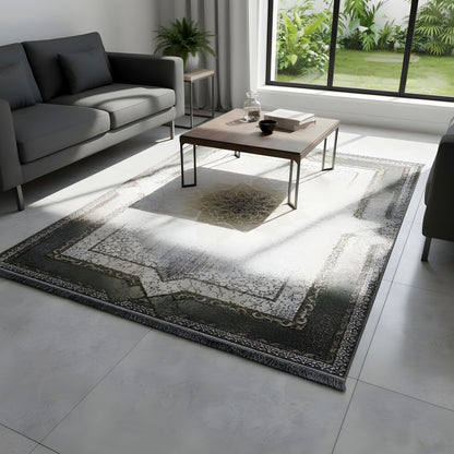 Rauchgrüner Stern 170x240cm