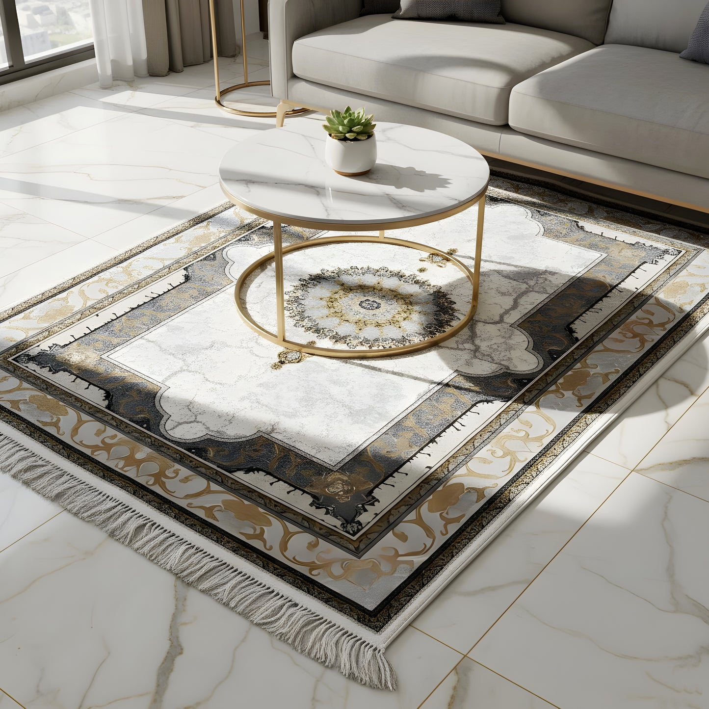 Teppich Hayat Creme 160x230 cm