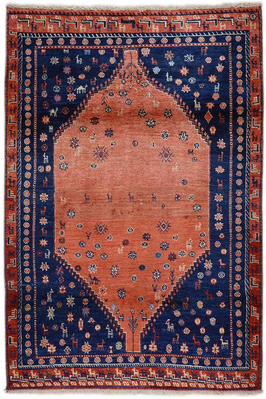 Yalameh Kooh Sabz Teppich - 5525 (177x121 cm) - Premium Teppich from German Carpet Shop - Just €540! Shop now at German Carpet Shop