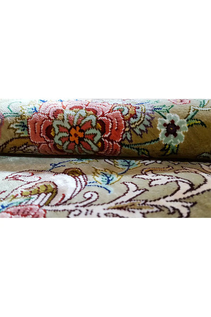  Ghom Seide Teppich - 904736 (195x53 cm) - Premium Teppich from German Carpet Shop - Just €6250! Shop now at German Carpet Shop