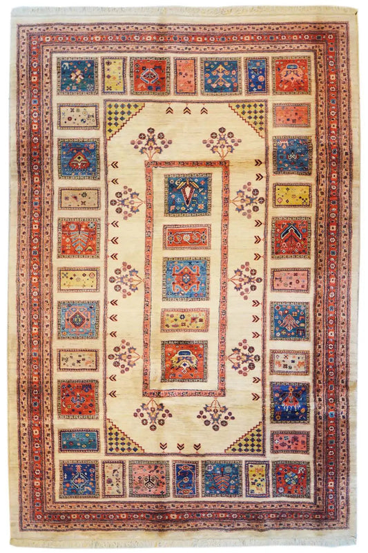 Qashqai Exklusiv 24044 - (289x193cm) - German Carpet Shop